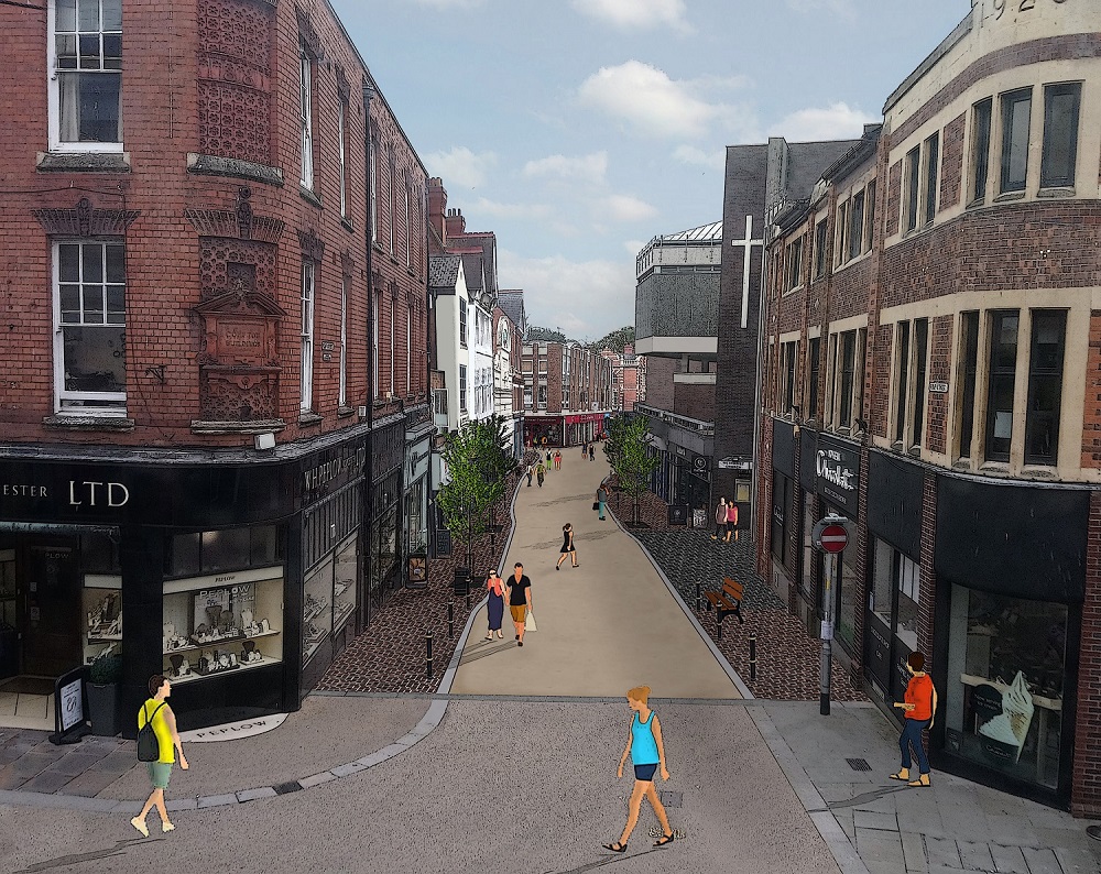 Worcester's Pump Street to undergo improvement work